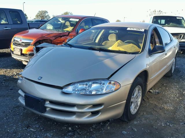 2B3HD46R3XH641073 - 1999 DODGE INTREPID TAN photo 2