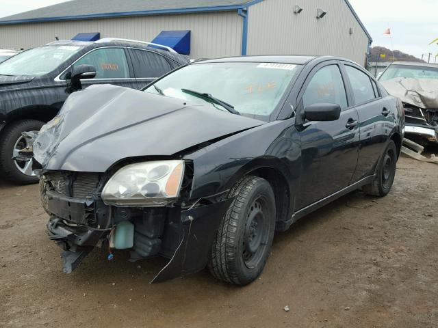 4A3AB36F77E040243 - 2007 MITSUBISHI GALANT ES BLACK photo 2