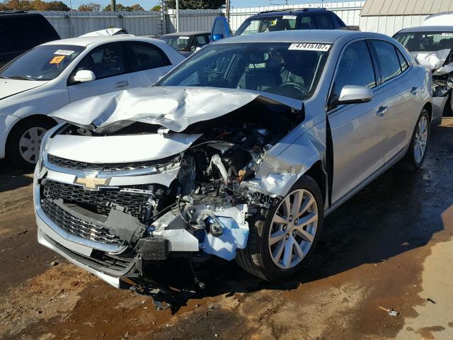 1G11F5SL3FF104830 - 2015 CHEVROLET MALIBU LTZ SILVER photo 2