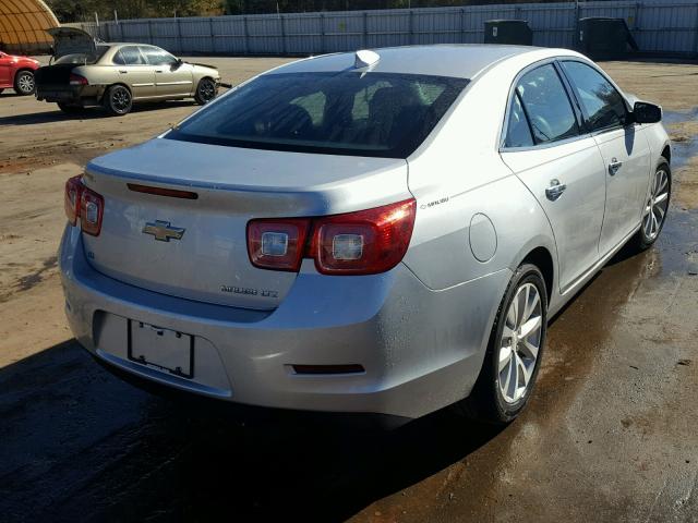 1G11F5SL3FF104830 - 2015 CHEVROLET MALIBU LTZ SILVER photo 4