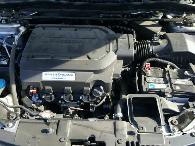 1HGCR3F88GA020794 - 2016 HONDA ACCORD EXL SILVER photo 7