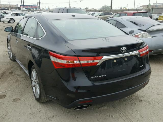 4T1BK1EB1EU096431 - 2014 TOYOTA AVALON BAS BLACK photo 3