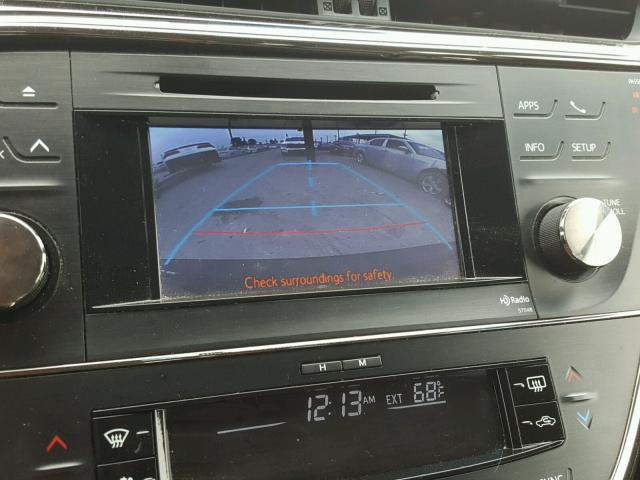 4T1BK1EB1EU096431 - 2014 TOYOTA AVALON BAS BLACK photo 9