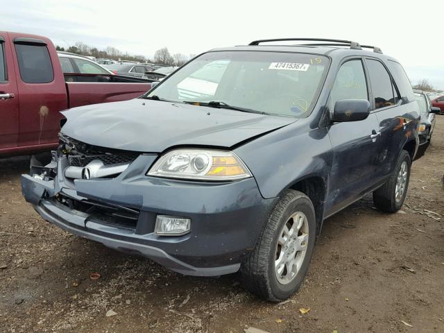 2HNYD18646H541427 - 2006 ACURA MDX TOURIN GRAY photo 2