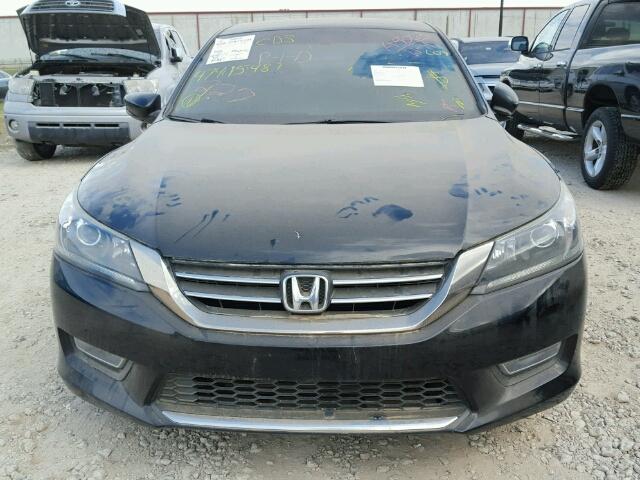 1HGCR2F56DA081170 - 2013 HONDA ACCORD BLACK photo 9