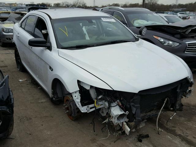 1FAHP2M85DG212826 - 2013 FORD TAURUS POL WHITE photo 1