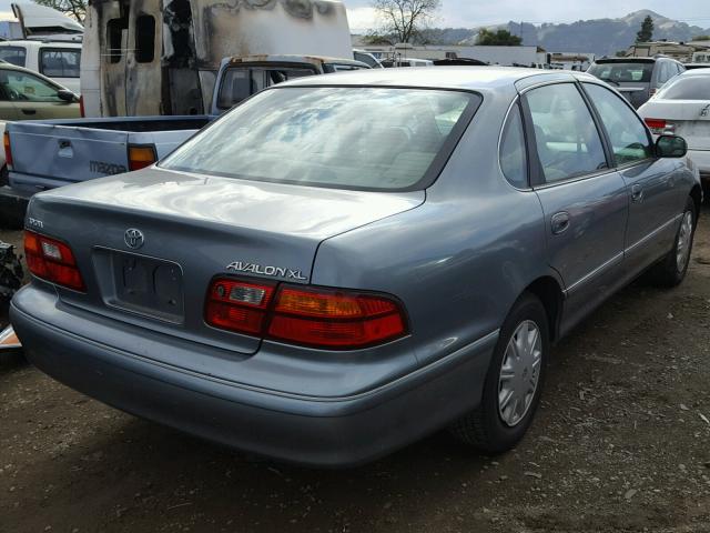 4T1BF18B3WU263468 - 1998 TOYOTA AVALON XL BLUE photo 4