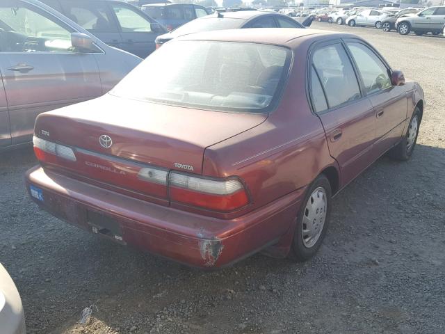 1NXBB02E0VZ579093 - 1997 TOYOTA COROLLA DX RED photo 4