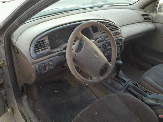 1FALP653XTK167186 - 1996 FORD CONTOUR GL SILVER photo 9