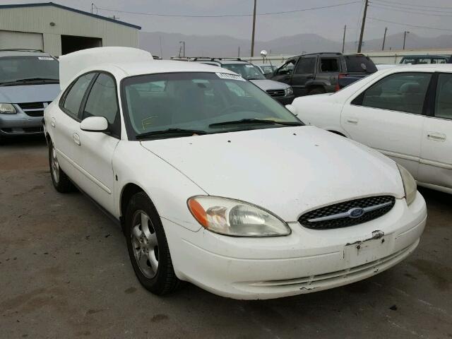 1FAFP53221A239289 - 2001 FORD TAURUS SE WHITE photo 1