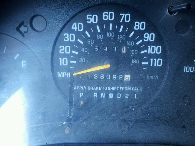 2G1WL52M1V1121994 - 1997 CHEVROLET LUMINA BAS ლურჯი ფოტო 8