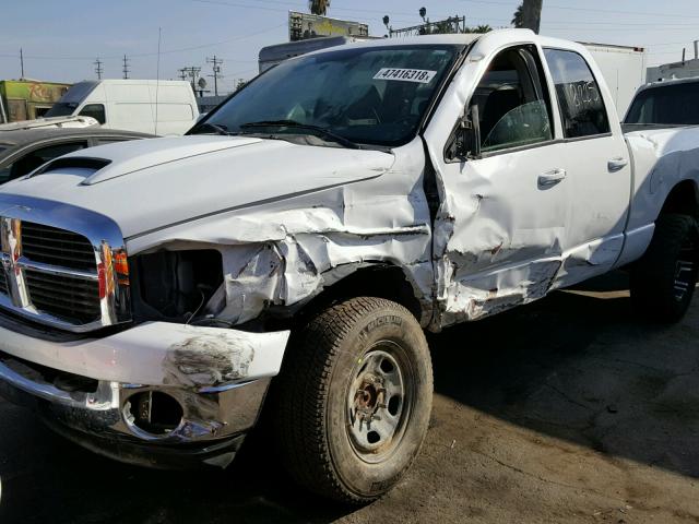 1D7KS28C06J246388 - 2006 DODGE RAM 2500 S WHITE photo 10