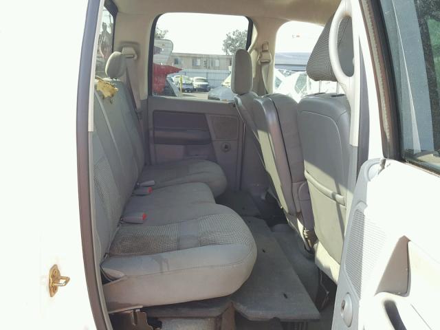 1D7KS28C06J246388 - 2006 DODGE RAM 2500 S WHITE photo 6