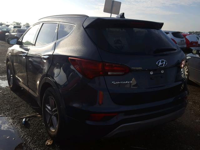 5NMZU3LB0HH006984 - 2017 HYUNDAI SANTA FE S GRAY photo 3