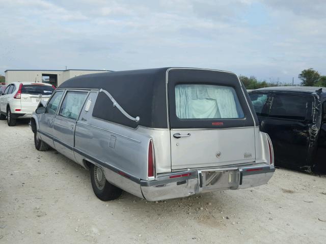 1GEFH90P7TR710539 - 1996 CADILLAC COMMERCIAL SILVER photo 3