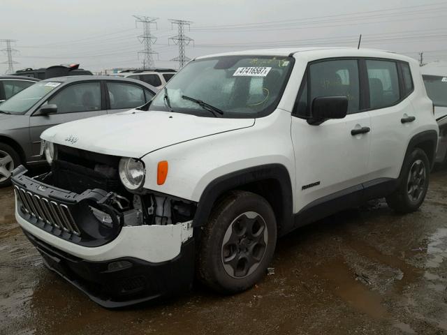 ZACCJAAT0FPB53852 - 2015 JEEP RENEGADE S 白色 照片 2