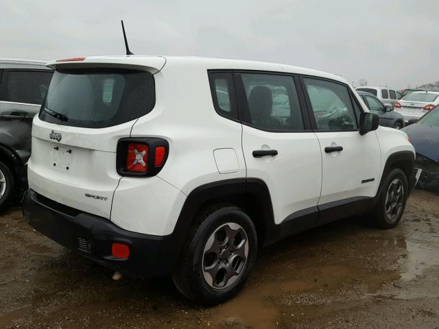 ZACCJAAT0FPB53852 - 2015 JEEP RENEGADE S 白色 照片 4