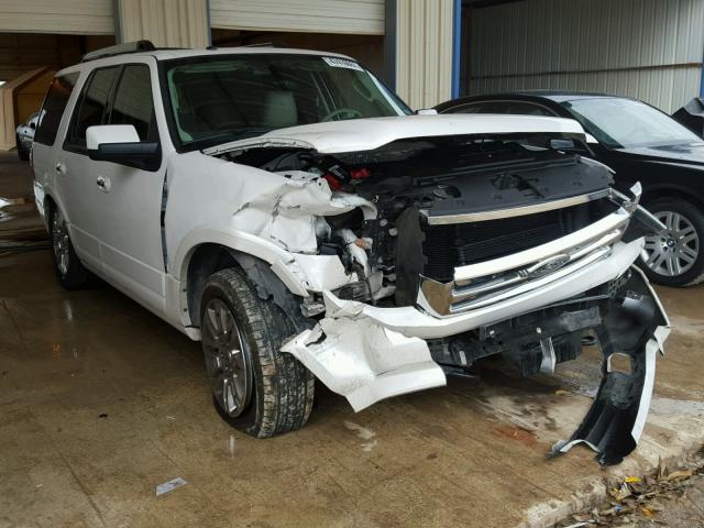 1FMJU2A55DEF11755 - 2013 FORD EXPEDITION WHITE photo 1