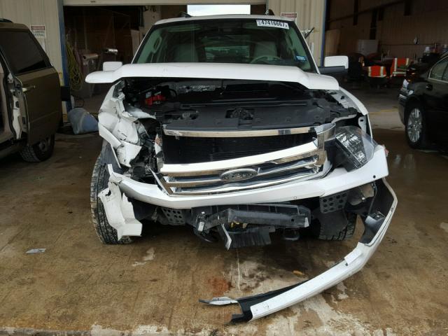 1FMJU2A55DEF11755 - 2013 FORD EXPEDITION WHITE photo 9