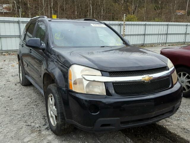 2CNDL43F186028193 - 2008 CHEVROLET EQUINOX LT BLACK photo 1