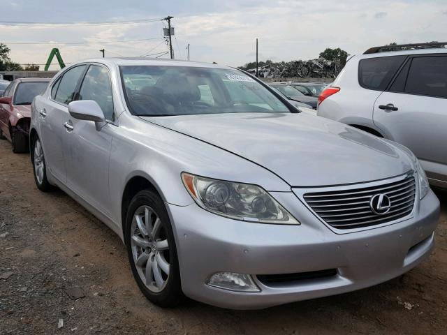 JTHBL46F685079268 - 2008 LEXUS LS 460 SILVER photo 1