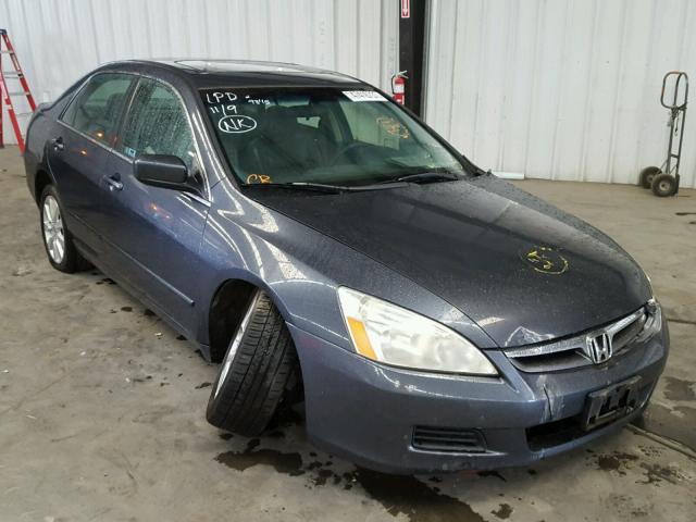 1HGCM66567A036708 - 2007 HONDA ACCORD EX GRAY photo 1