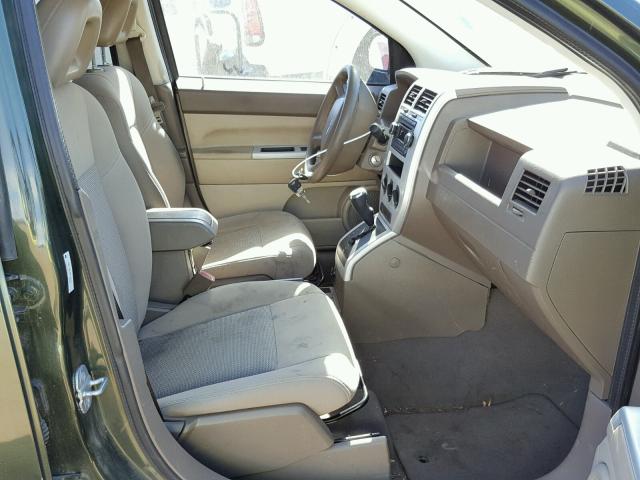 1J8FT47W18D742004 - 2008 JEEP COMPASS SP 绿色 照片 5