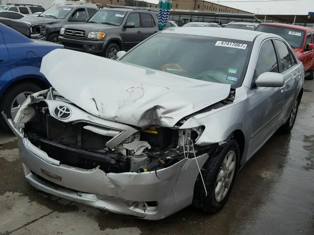 4T4BF3EK1BR144463 - 2011 TOYOTA CAMRY BASE SILVER photo 2