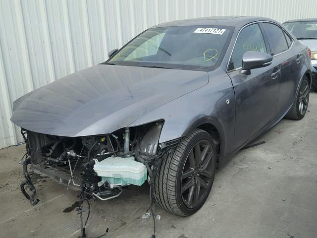 JTHBA1D21G5020356 - 2016 LEXUS IS 200T GRAY photo 2