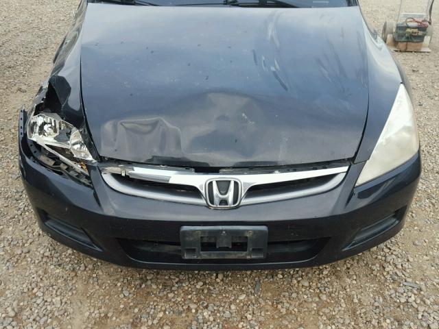 JHMCM56406C010073 - 2006 HONDA ACCORD LX BLACK photo 7