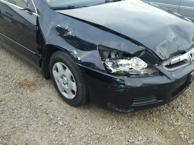 JHMCM56406C010073 - 2006 HONDA ACCORD LX BLACK photo 9