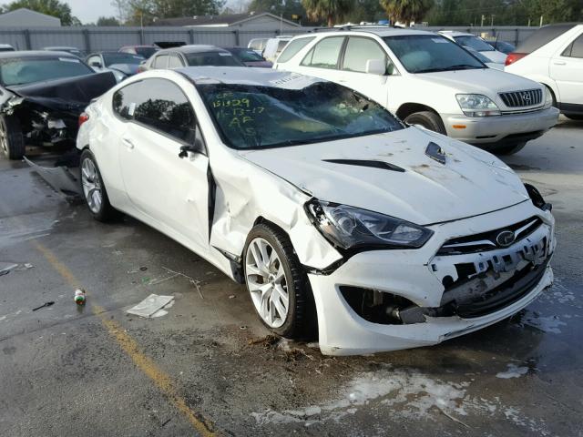 KMHHT6KD3DU093037 - 2013 HYUNDAI GENESIS CO WHITE photo 1