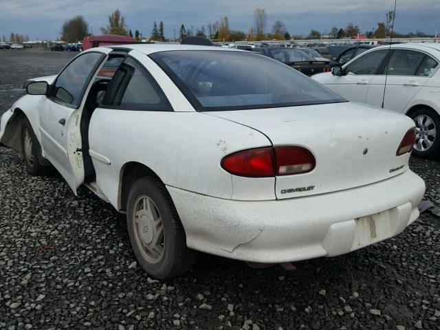 1G1JC1248V7183432 - 1997 CHEVROLET CAVALIER B WHITE photo 3