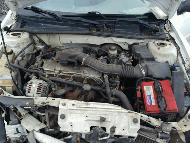 1G1JC1248V7183432 - 1997 CHEVROLET CAVALIER B WHITE photo 7