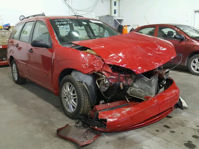 1FAHP36N17W202457 - 2007 FORD FOCUS ZXW RED photo 1