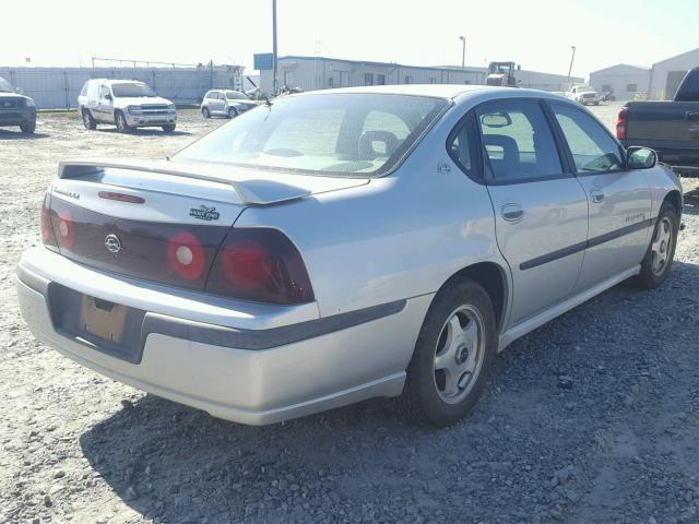 2G1WH55K319171545 - 2001 CHEVROLET IMPALA LS SILVER photo 4