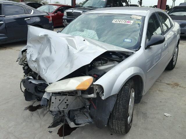 1B3EL46XX5N698234 - 2005 DODGE STRATUS SX GRAY photo 2