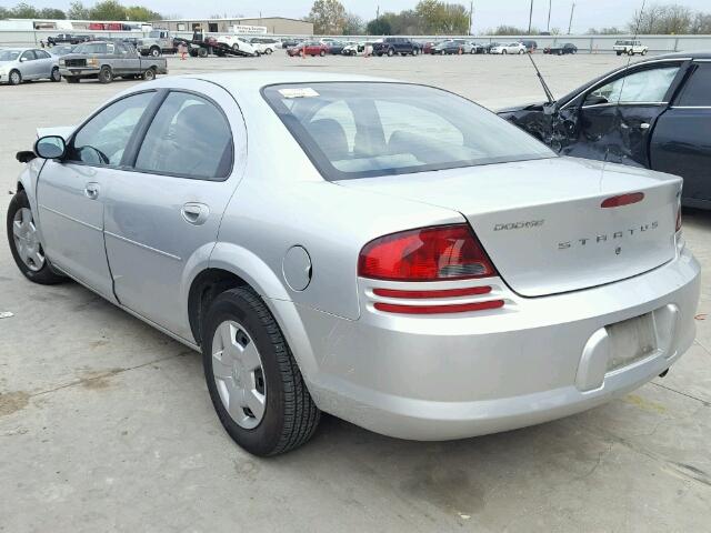 1B3EL46XX5N698234 - 2005 DODGE STRATUS SX GRAY photo 3