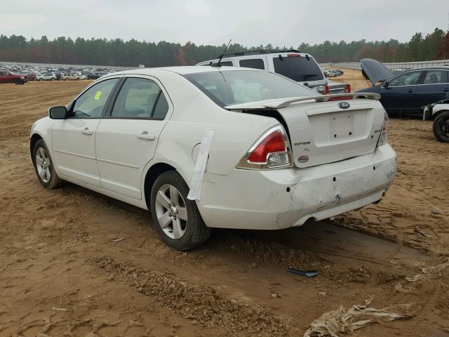 3FAHP07118R138628 - 2008 FORD FUSION SE WHITE photo 3