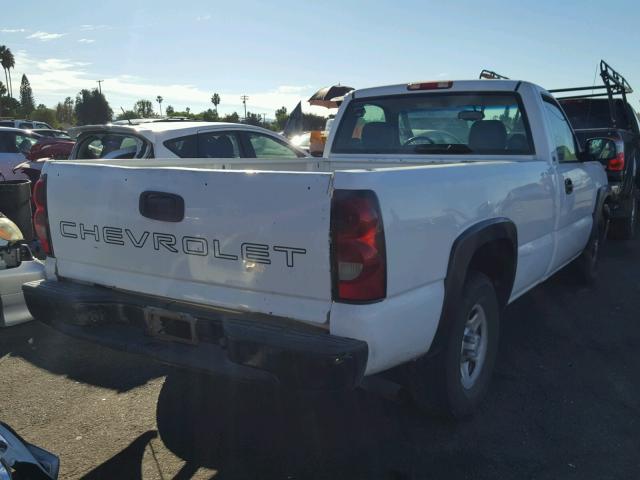 1GCEC14X04Z206348 - 2004 CHEVROLET SILVERADO WHITE photo 4