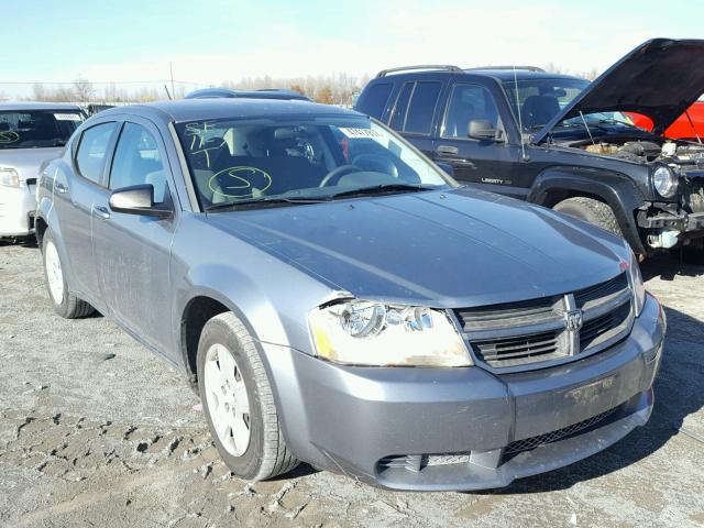 1B3LC46K68N656921 - 2008 DODGE AVENGER SE BLUE photo 1