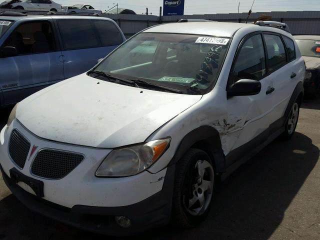 5Y2SL67828Z416475 - 2008 PONTIAC VIBE WHITE photo 2