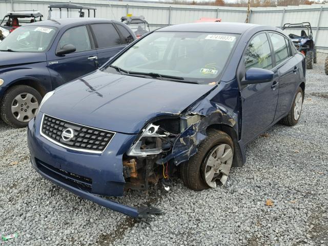 3N1AB61E67L679977 - 2007 NISSAN SENTRA 2.0 BLUE photo 2