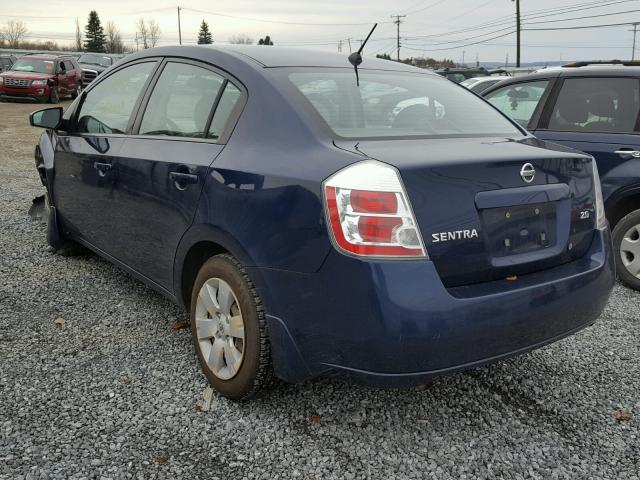 3N1AB61E67L679977 - 2007 NISSAN SENTRA 2.0 BLUE photo 3