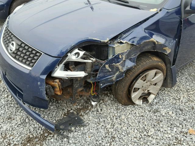 3N1AB61E67L679977 - 2007 NISSAN SENTRA 2.0 BLUE photo 9