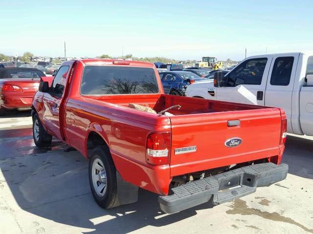 1FTYR10D08PA11035 - 2008 FORD RANGER RED photo 3