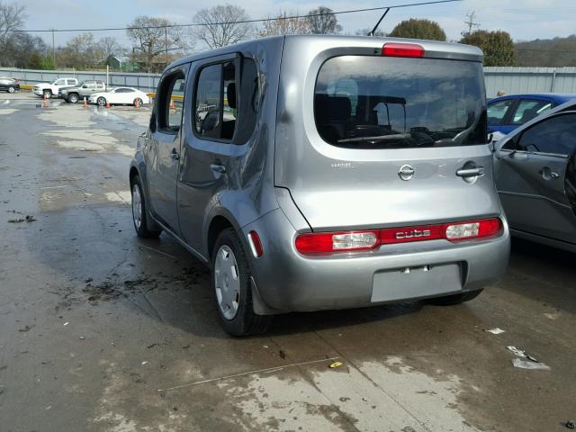 JN8AZ2KRXAT168475 - 2010 NISSAN CUBE BASE GRAY photo 3