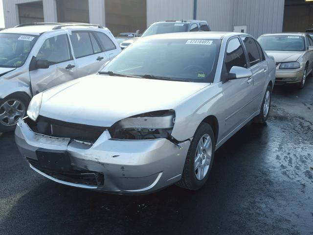 1G1ZT51896F178102 - 2006 CHEVROLET MALIBU LT SILVER photo 2