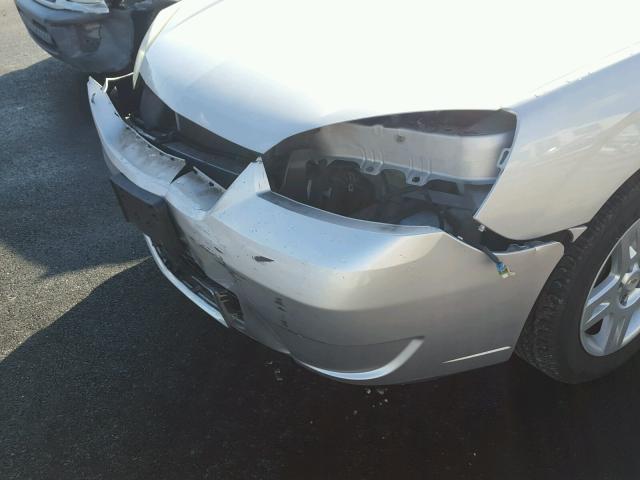 1G1ZT51896F178102 - 2006 CHEVROLET MALIBU LT Gümüş foto 9