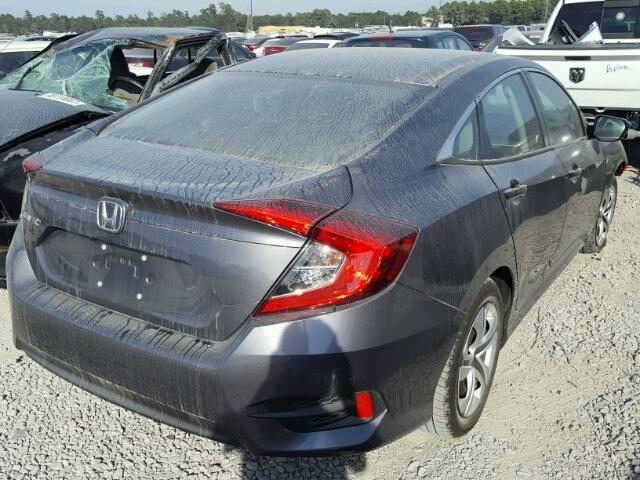 19XFC2F54HE068627 - 2017 HONDA CIVIC LX GRAY photo 4